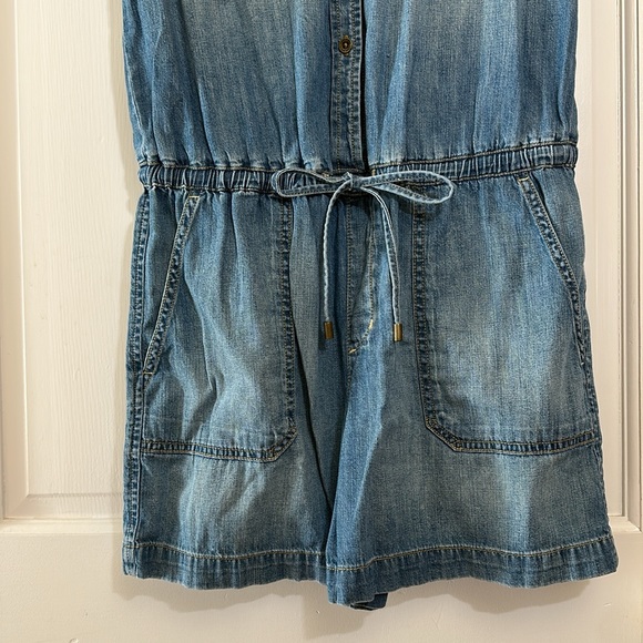 Ralph Lauren  Jean Shorts Romper - Picture 2 of 7